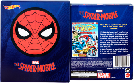 Illustration for article titled Spider-Man's Ridiculous Spider-Mobile Returns as Hot Wheels' Comic-Con Exclusive
